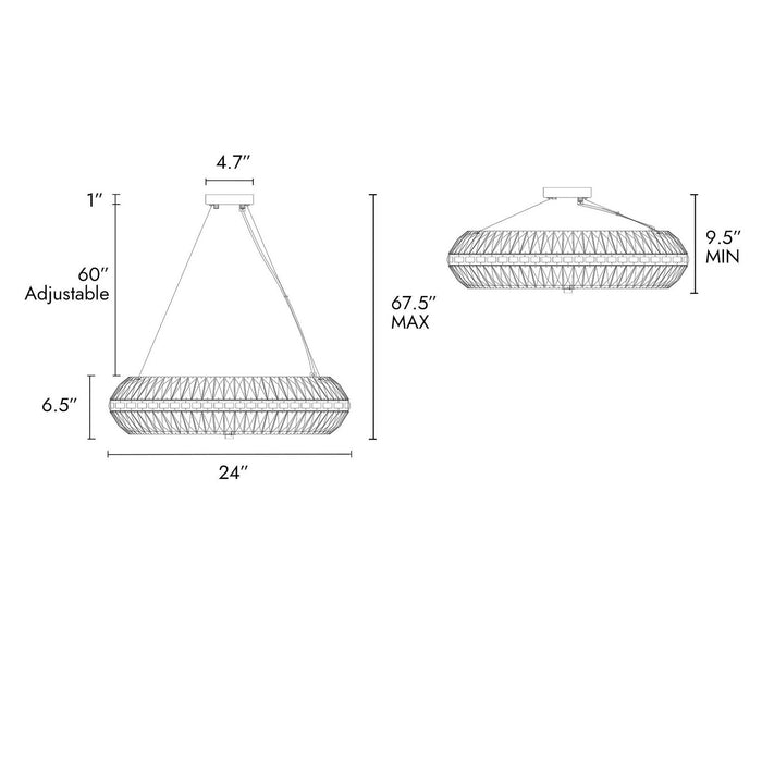 LNC - HA04999 - Ten Light Chandelier - Brass