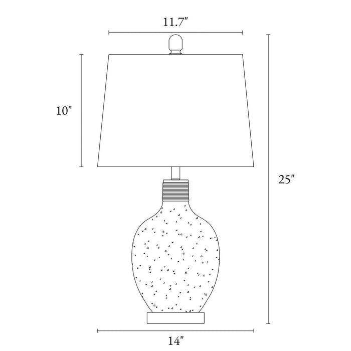 LNC - HA05016 - One Light Table Lamp - Brass