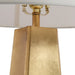 LNC - HA05020 - One Light Table Lamp - White / Goldleaf