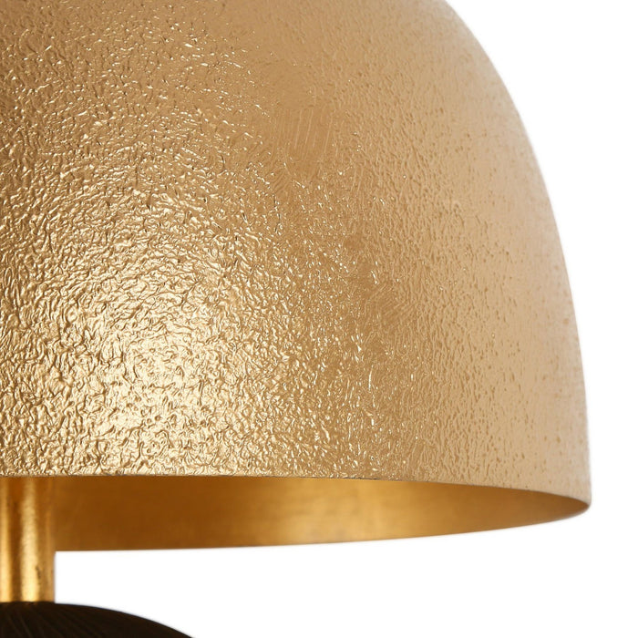 LNC - HA05027 - Two Light Table Lamp - Black / Goldleaf