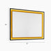 LNC - HA05030 - LED Mirror - Black / Gold