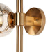 LNC - HA03913B - Three Light Wall Lamp - Brass