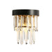 LNC - HA05003W - One Light Wall Lamp - Flat Black/Brass