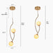 LNC - HA05050P2 - LED Chandelier - Brass