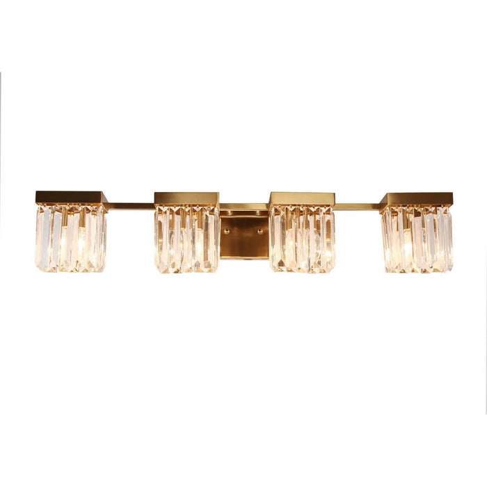 LNC - HA05069W4 - Four Light Wall Lamp - Brass