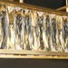 LNC - HA05121 - Six Light Island Pendant - Vintage Goldleaf