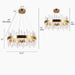 LNC - HA04964 - LED Chandelier - Brass