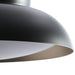 LNC - HA05055 - LED Ceiling Lamp - Flat Black/ Satin Gold