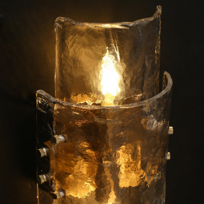 LNC - HA05070 - Two Light Wall Lamp - Brass