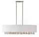 Savoy House - 1-1065-4-10 - Four Light Linear Chandelier - Cameo - Campagne Luxe