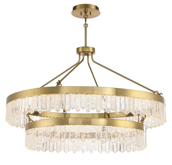 Savoy House - 7-1622-117-322 - LED Pendant - Landon - Warm Brass