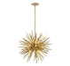 Savoy House - 7-1957-12-37 - 12 Light Pendant - Killiam - Cavalier Gold