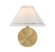 Meridian - M90105NB - One Light Wall Sconce - Natural Brass