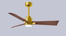 Matthews Fan Company - AKLK-BRBR-WN-42 - 42"Ceiling Fan - Alessandra - Textured Bronze