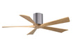 Matthews Fan Company - IR5H-BP-LM-52 - 52"Ceiling Fan - Irene - Brushed Pewter