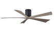 Matthews Fan Company - IR5H-BK-GA-60 - 60"Ceiling Fan - Irene - Matte Black