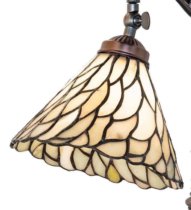 Meyda Tiffany - 104299 - One Light Table Lamp - Willow - Mahogany Bronze