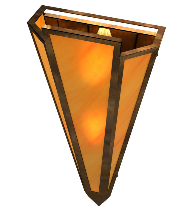 Meyda Tiffany - 255690 - Two Light Wall Sconce - Brum - Mahogany Bronze