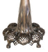 Meyda Tiffany - 258981 - Three Light Table Base - Golden Lily - Mahogany Bronze