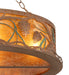Meyda Tiffany - 262789 - Six Light Semi-Flushmount - Whispering Pines - Copper