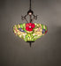 Meyda Tiffany - 263194 - Three Light Pendant - Peony