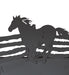 Meyda Tiffany - 263827 - Three Light Vanity - Running Horses - Oil Rubbed Bronze