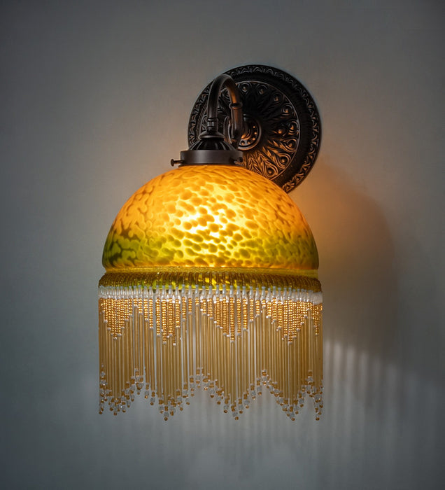 Meyda Tiffany - 267365 - One Light Wall Sconce - Roussillon - Mahogany Bronze