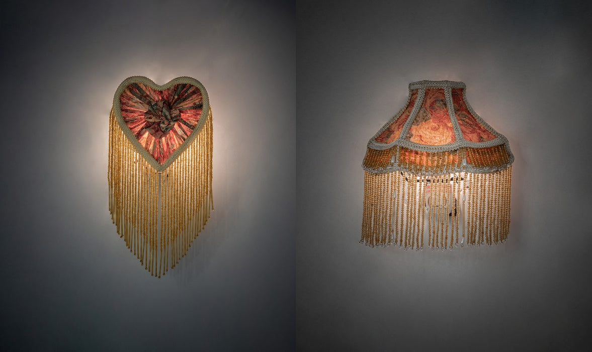 Meyda Tiffany - 68602 - Set of Two Fringed Night Light - Victorian