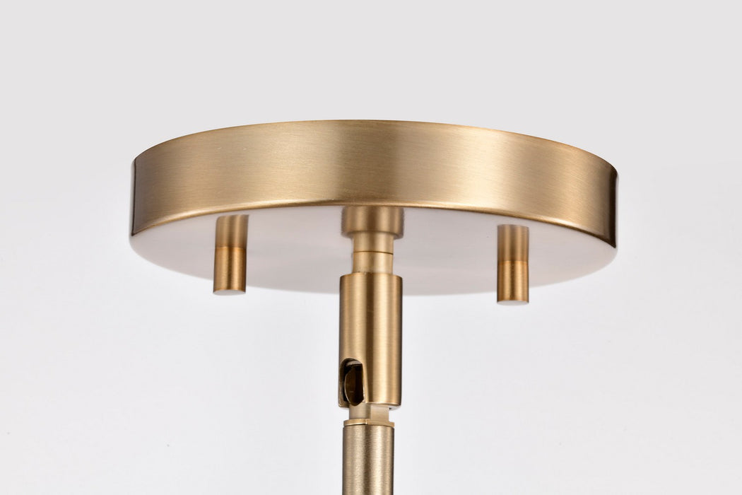 Nuvo Lighting - 60-7961 - One Light Pendant - Easton - Burnished Brass