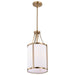 Nuvo Lighting - 60-7961 - One Light Pendant - Easton - Burnished Brass