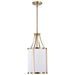 Nuvo Lighting - 60-7961 - One Light Pendant - Easton - Burnished Brass