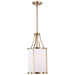 Nuvo Lighting - 60-7961 - One Light Pendant - Easton - Burnished Brass