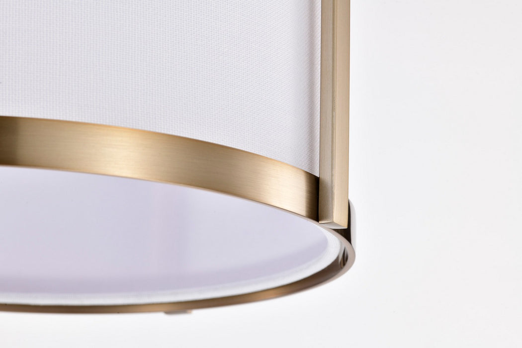 Nuvo Lighting - 60-7961 - One Light Pendant - Easton - Burnished Brass