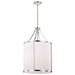 Nuvo Lighting - 60-7972 - Three Light Pendant - Easton - Polished Nickel