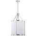 Nuvo Lighting - 60-7972 - Three Light Pendant - Easton - Polished Nickel
