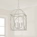 Capital Lighting - AA1031SR - Four Light Foyer Pendant - Brea - Sand Dollar