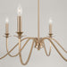 Capital Lighting - AA1029MA - Six Light Chandelier - Weston - Matte Brass