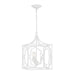Capital Lighting - AA1019XW - Three Light Foyer Pendant - Anna - Textured White