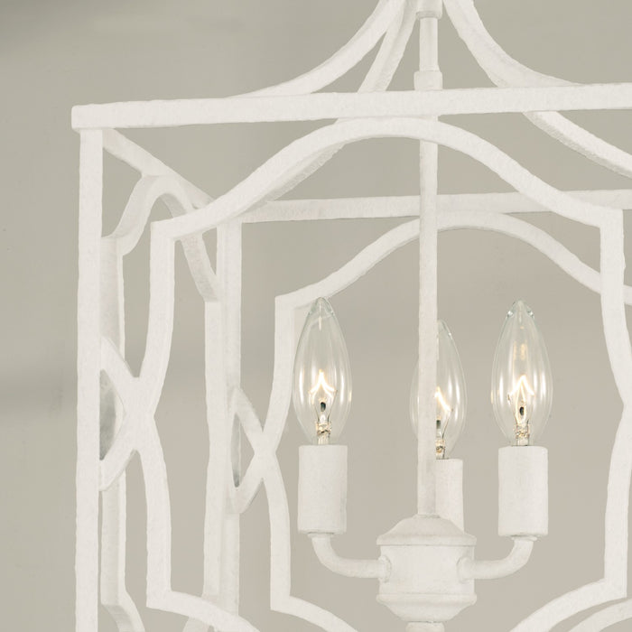 Capital Lighting - AA1019XW - Three Light Foyer Pendant - Anna - Textured White