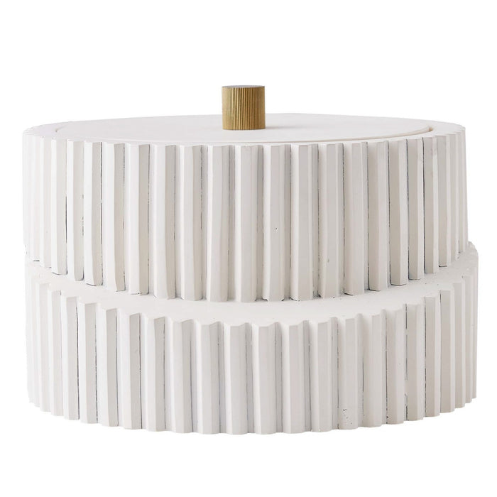 Arteriors - ARC01 - Container - Whittaker - Ivory