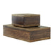 Arteriors - ARI03 - Boxes, Set of 2 - Turney - Dark Walnut