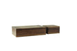 Arteriors - ARI03 - Boxes, Set of 2 - Turney - Dark Walnut