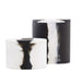 Arteriors - ARS03 - Containers, Set of 2 - Hollie - Black & White