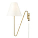 Golden - 3690-A1W BCB-IL - One Light Wall Sconce - Kennedy - Brushed Champagne Bronze