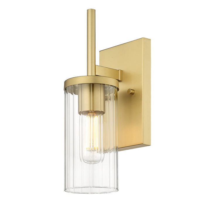Golden - 7011-1W BCB-CLR - One Light Wall Sconce - Winslett - Brushed Champagne Bronze