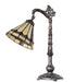 Meyda Tiffany - 244793 - One Light Table Lamp - Belvidere - Mahogany Bronze