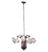 Meyda Tiffany - 251601 - 12 Light Chandelier - Gray - Mahogany Bronze