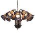 Meyda Tiffany - 251605 - 12 Light Chandelier - Stained Glass Pond Lily - Mahogany Bronze