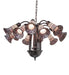 Meyda Tiffany - 251607 - 12 Light Chandelier - Stained Glass Pond Lily - Mahogany Bronze