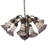 Meyda Tiffany - 251608 - 12 Light Chandelier - Stained Glass Pond Lily - Mahogany Bronze